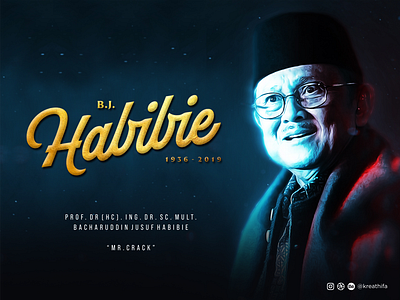 Condolences for Mr. Crack, B.J. Habibie