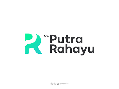 Putra Rahayu Logo Design branding design golden ratio graphic design iconic iconic logo initials logo logo design logotype typogaphy typography