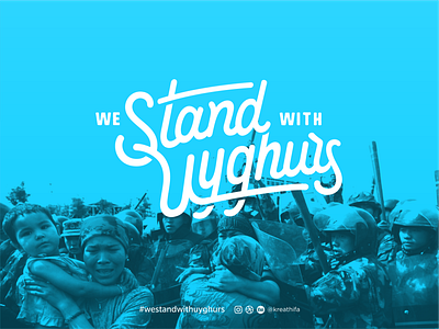 We Stand with Uyghurs