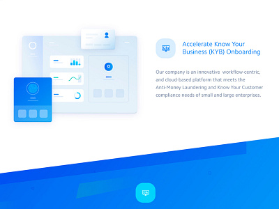 KYC Onborading Illustration 2019 trend 2020 trend analytics big data blockchain creative cryptocurrency dashboard ui graph illustration landing page landing page design saas website stripe technology trending design ui