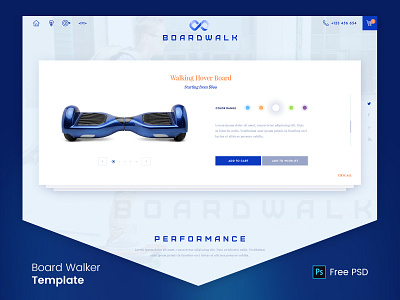 Board Walker Mockup agency creative cycle free download free psd hover board illustration landing page psdfy technology ui walk web design