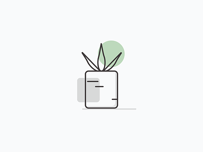 A Plant illustration nature plant succulent vector
