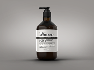The Apothecary Soap brand identity branding identity package design