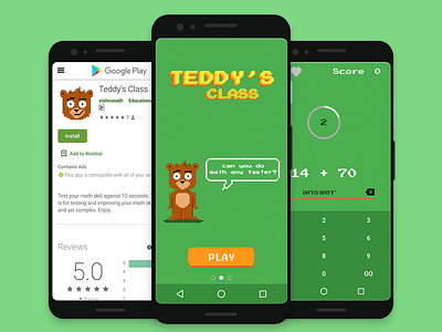 Teddy's Class - An android app