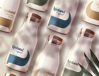 Hieland packaging design branding design milk packaging scotland