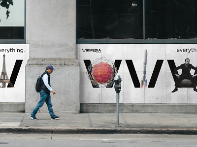 Wikipedia Rebranding concept | ads ads brand identity branding design graphic design rebranding wikipedia