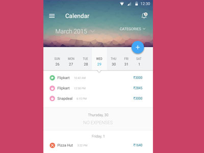 Weathpack Calendar