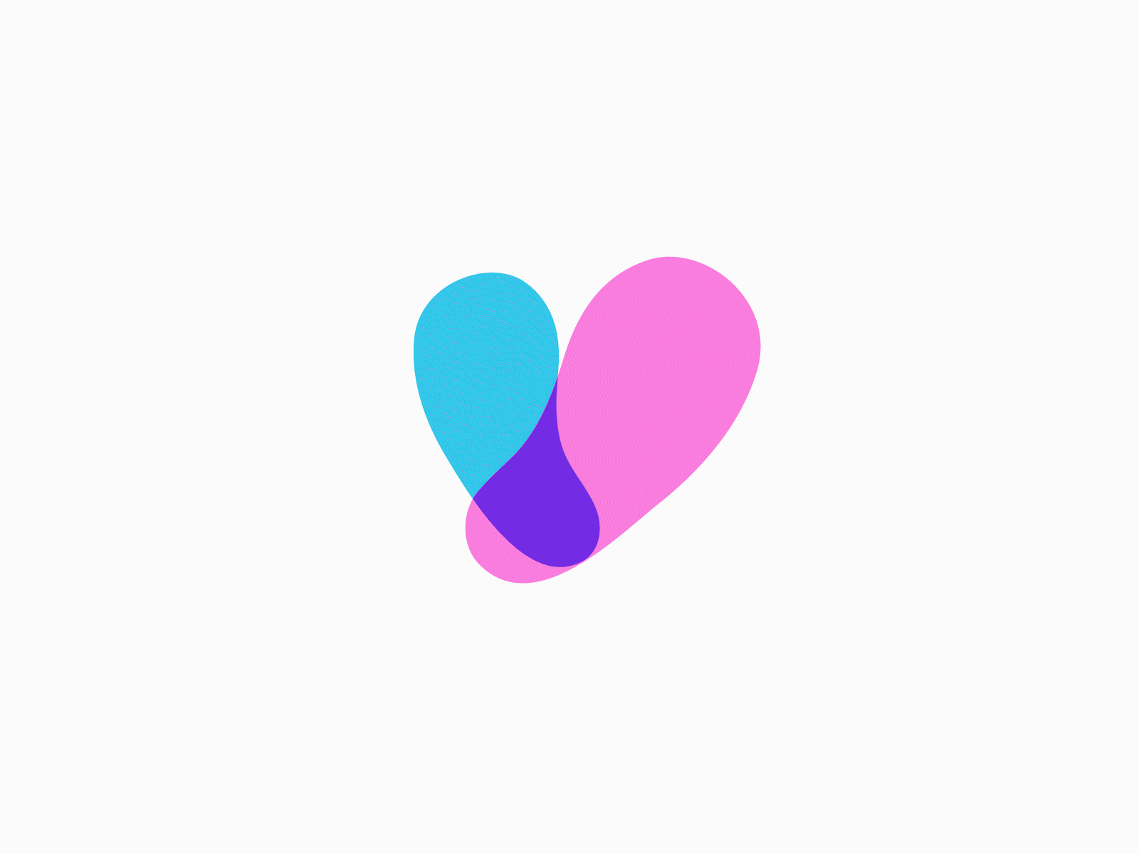 Dimedic Logo animated animation heart logo medical services