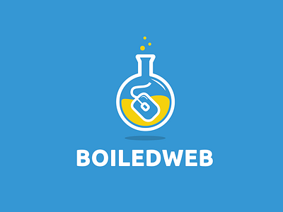 BoiledWeb boiledweb branding flat identity logo