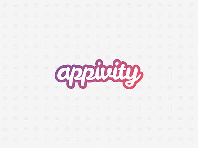Appivity Logo appivity apps color gradient logo mobile