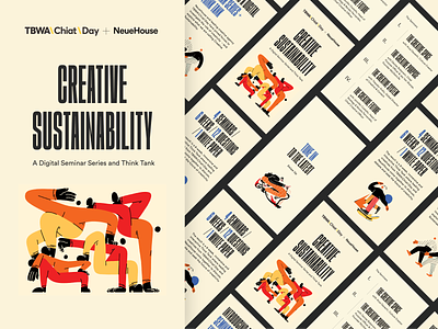 Neuehouse x TBWA/Chiat Day Program Illustrations