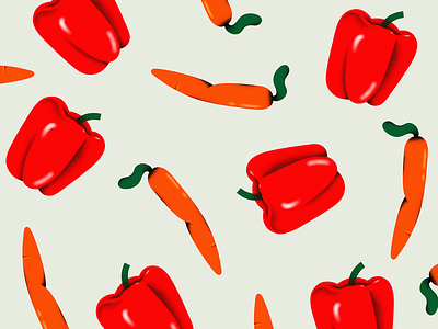 Pepper Pattern branding color colors design illustration texture