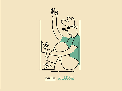 Hello Dribbble! debut