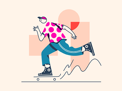 Skaters are too much fun to draw.