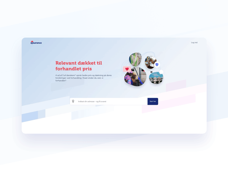 Ajourance Landing Page Concept .css .css animation animation branding design ui ux