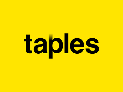 Taples branding graphic design logo