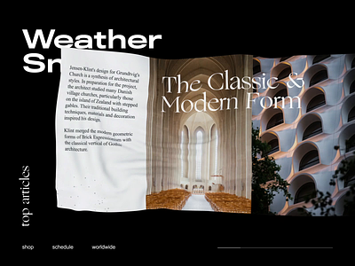 Web Cloth Slider Exploration 3d animation design interaction typography ui user experience web web design