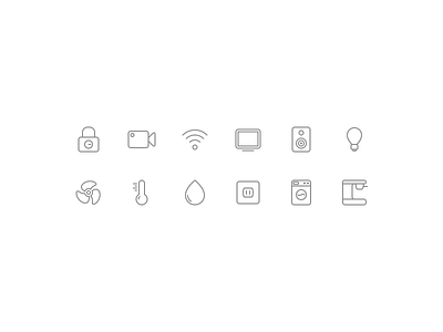 Smart Home Icons