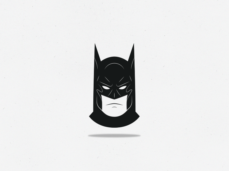 Batman batman black cartoon gif head hover icon illustration line