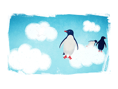The True Threat of Global Warming ae animation arctic earth day funnyordie gif global warming illustration motion penguin penguins