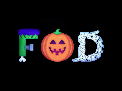 FOD Halloween comedy fod frankenstein funny or die halloween logo mummy pumpkin spooky