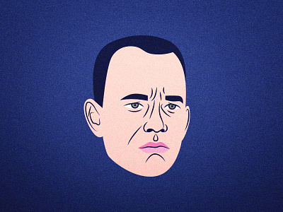 Tom Hanks ai face forrest gump illustration line portrait tom hanks vector