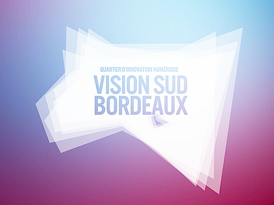 Vision Sud Bordeaux bordeaux branding city logo