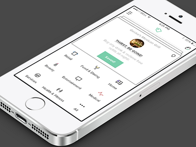 Something app design flat icons interface ios iphone ui user white