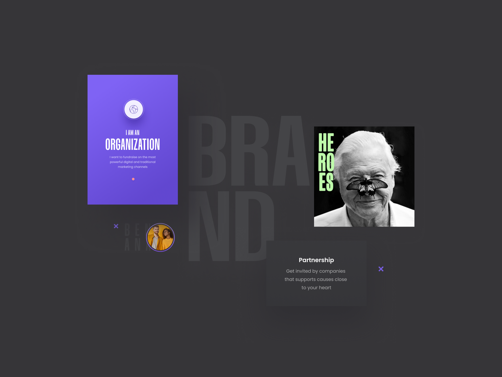 Fundraising platform - Visual Exploration by Karolina Poczwardowska for ...