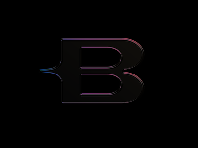 This Means Business b b letter bevel branding brennem brnm business dreamy embossed letter b letter b logo vibes