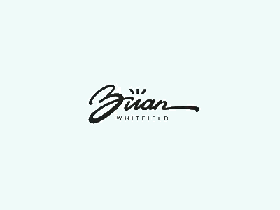 Brian: Personal Logo brian personal logo branding logo personal branding