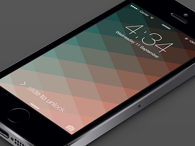 iPhone Wallpaper background colorful colors gradient grid ios iphone isometric wallpaper