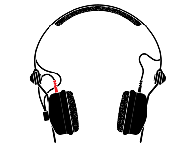 Sennheiser HD 25 hd 25 headphone illustration sennheiser vector