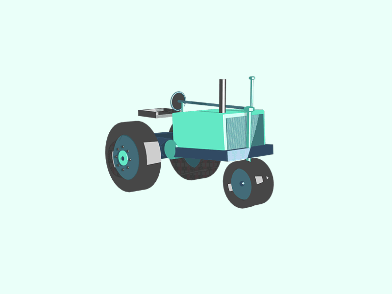 Tractor Evolution by Inbar Sheffer on Dribbble