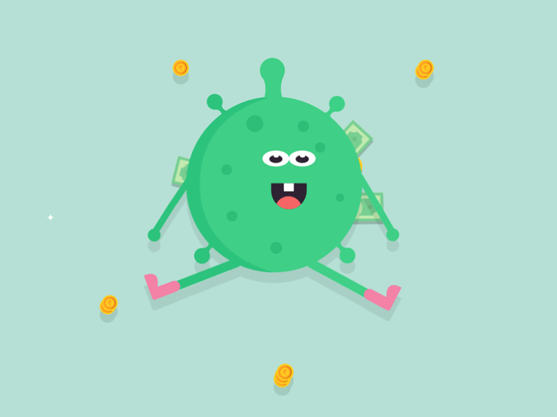 Coronavirus #1 animation animation design character character design colourscheme illustrations
