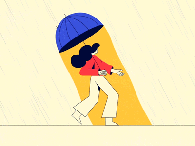 Rain #1 animation design character design