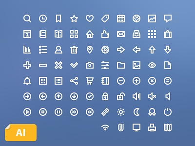 75 Free Line Icons ai free freebie icon icons jakob treml line minimal set simple stroke vector