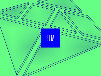 Elm elm geometric sketchup wireframe