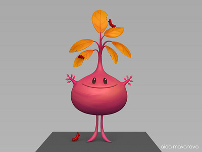 Radish 3d 3d 3dart art character characterart sculpting zbrush