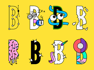 Bazooka stickers (soon to be) branding design illustration stickers