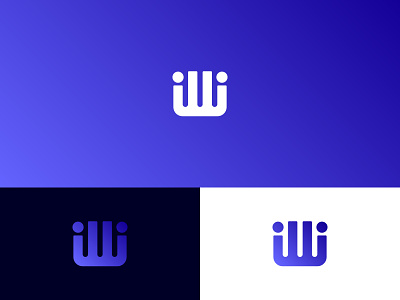 illi | Logo design brand brand identity branding design flat gradient identity identity design logo logo design logotype minimal startup sweet symbol tech wordmark