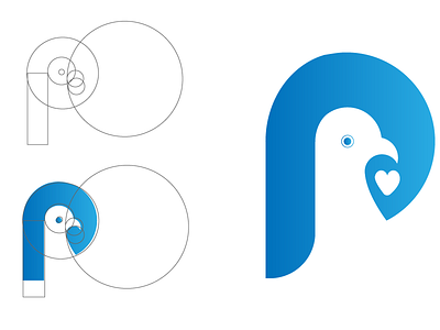 Bird Logo Grid