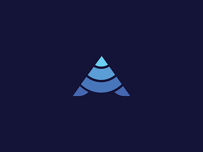 A Logo branding creative illustration logo logos mark logo minimalism logo network vector wifi logo