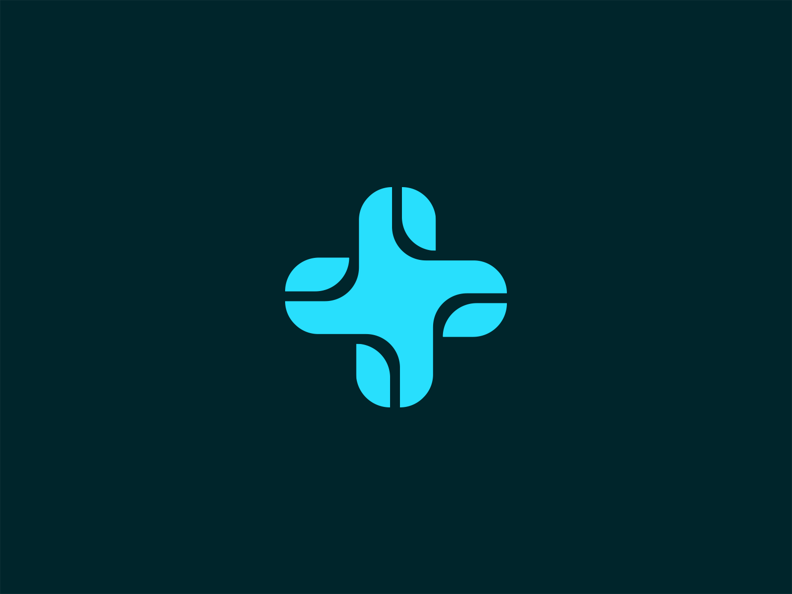 Medical logo with a blue cross and a plus symbol 20805696 Vector Art at  Vecteezy