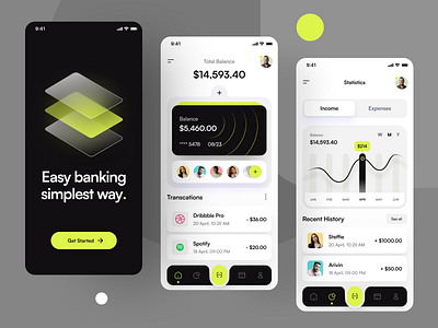 Finance App Design