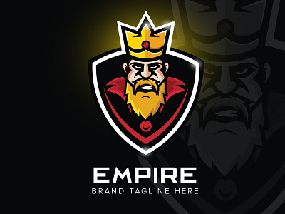 Empire Logo branding e sports empire king logo mascot ruler