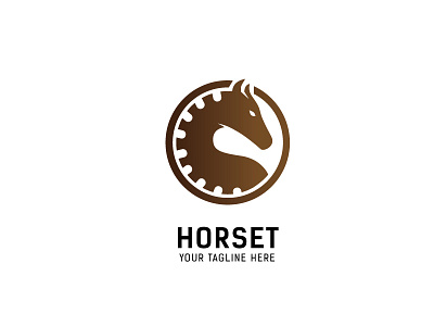 Horset Logo animal branding business creative engine horse logo logos motor technology