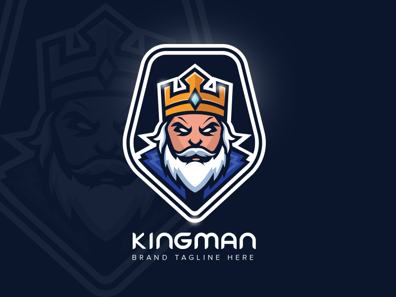 King Mascot Logo by Rajkumar on Dribbble