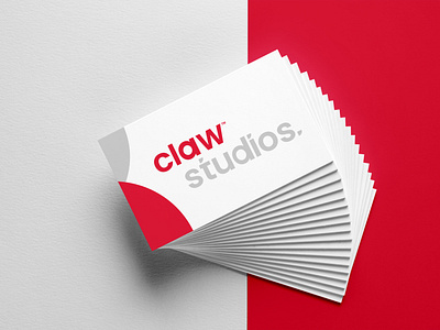 claw studios - OFFICIAL LOGO brand identity graphic design graphicart icon illustration illustrator logo logo design minimalistic ui