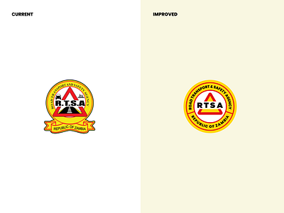 Old vs New RTSA logo